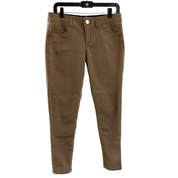 Democracy Size 6 Ab Technology Tan Skinny Pants Mid Rise - Picture 1 of 4